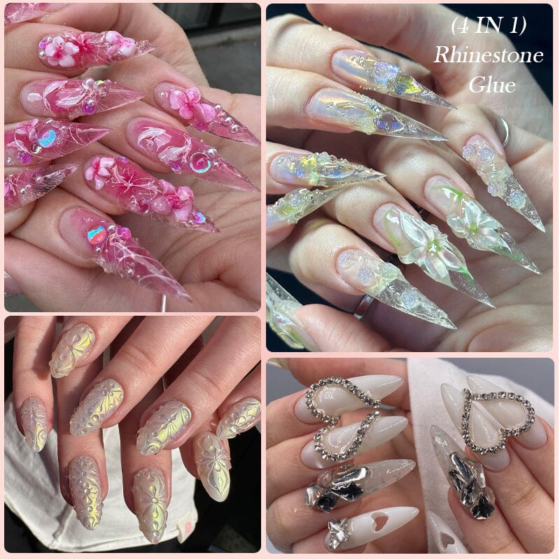 4 in 1 Rhinestone Glue 15ml Clearance LILYCUTE 