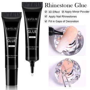 4 in 1 Rhinestone Glue 15ml Clearance LILYCUTE 