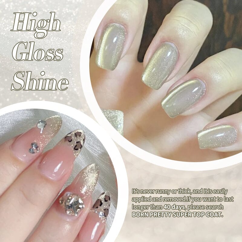 Gold Cat Magnetic Gel GC01 10ml Gel Nail Polish BORN PRETTY 