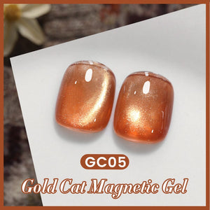 Gold Cat Magnetic Gel Polish GC05 Classic Poetry 10ml Gel Nail Polish BORN PRETTY 