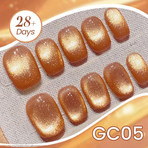 Gold Cat Magnetic Gel Polish GC05 Classic Poetry 10ml Gel Nail Polish BORN PRETTY 