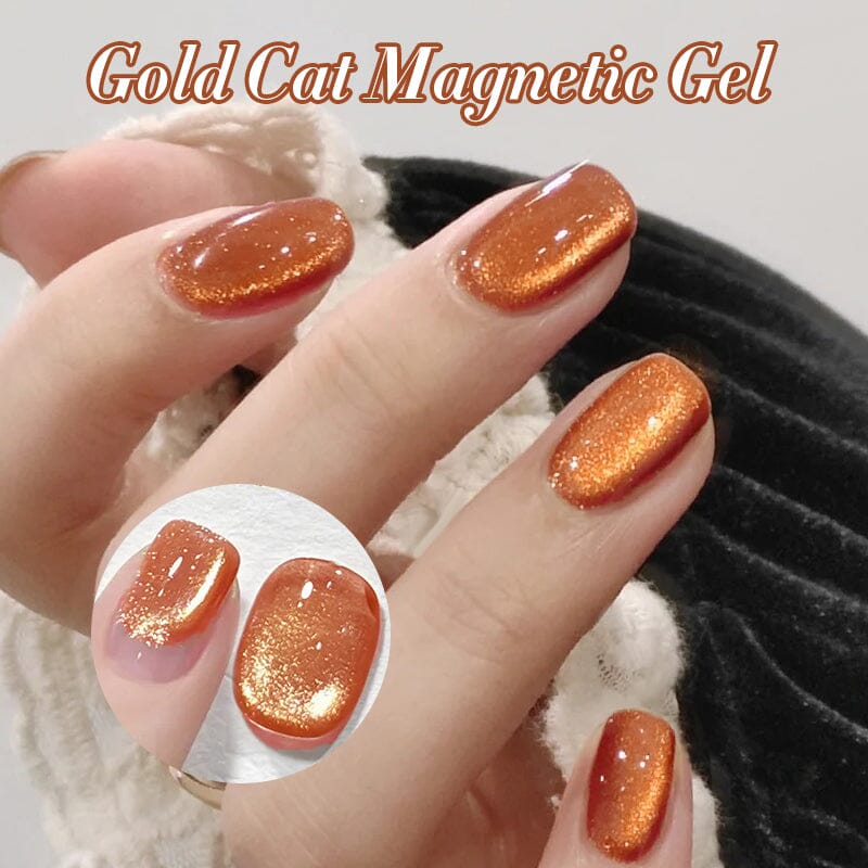 Gold Cat Magnetic Gel Polish GC05 Classic Poetry 10ml Gel Nail Polish BORN PRETTY 