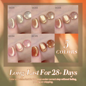 Gold Cat Magnetic Gel Polish 10ml Gel Nail Polish BORN PRETTY 