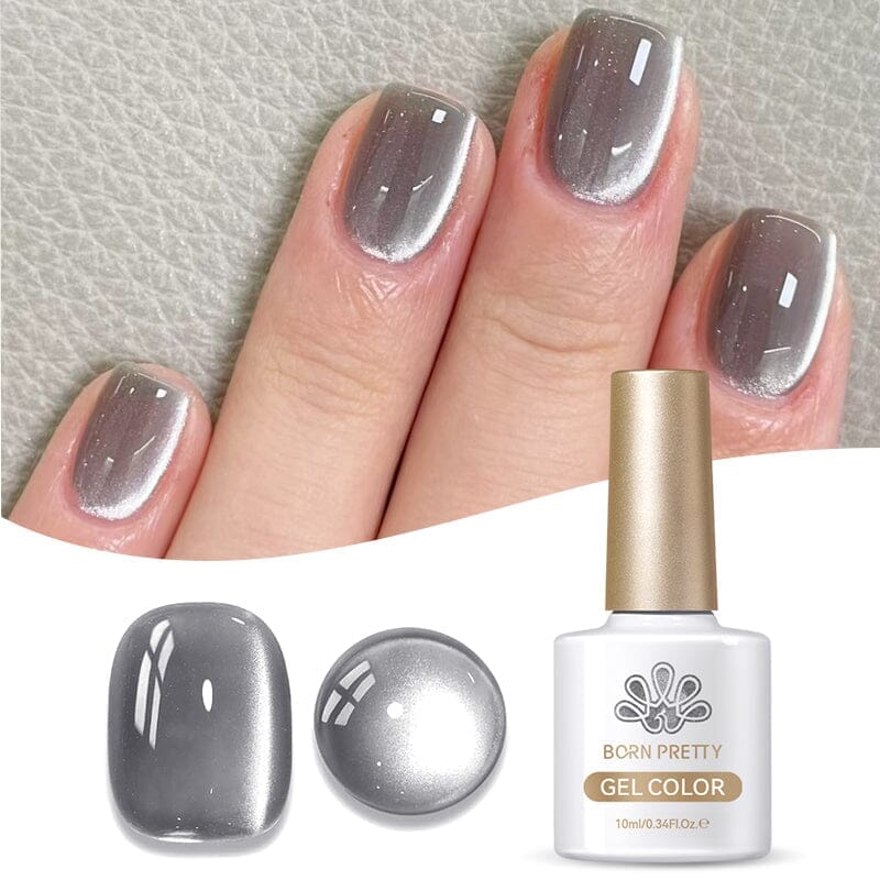 Water Light Cat Magnetic Gel Polish MY78-MY83 10ml Gel Nail Polish BORN PRETTY MY78 