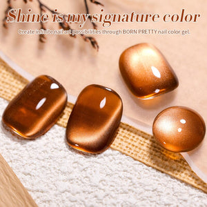 Water Light Cat Magnetic Gel Polish MY79 Caramel 10ml Gel Nail Polish BORN PRETTY 