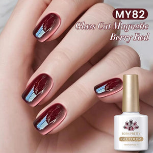 Water Light Cat Magnetic Gel Polish MY78-MY83 10ml Gel Nail Polish BORN PRETTY MY82 