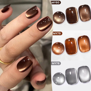 Water Light Cat Magnetic Gel Polish MY78-MY83 10ml Gel Nail Polish BORN PRETTY 
