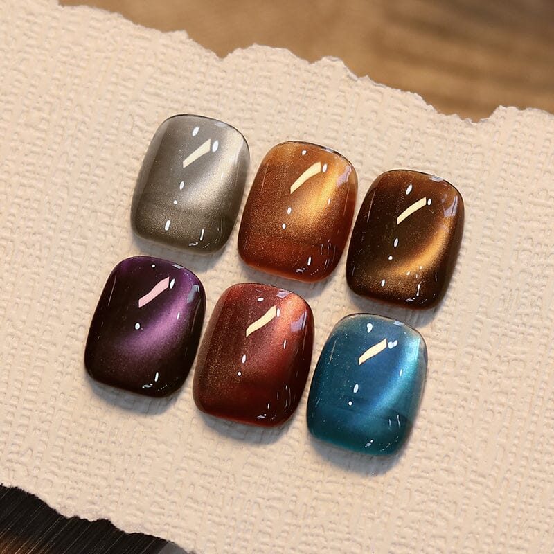 Water Light Cat Magnetic Gel Polish MY78-MY83 10ml Gel Nail Polish BORN PRETTY 