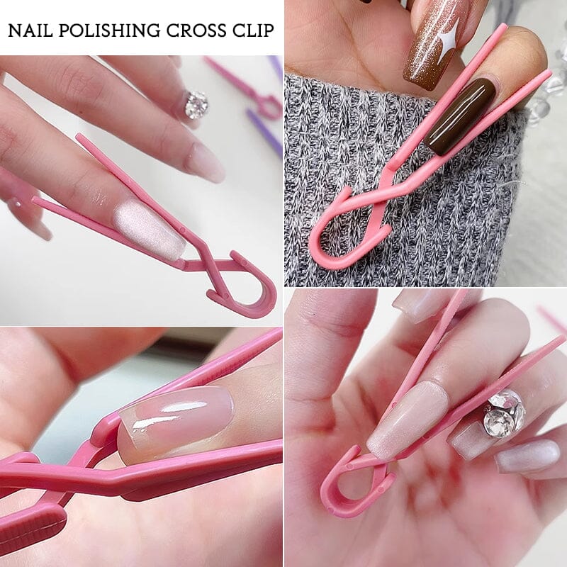 10pcs Clips Nail Polish Protector for Fingers Tools & Accessories No Brand 