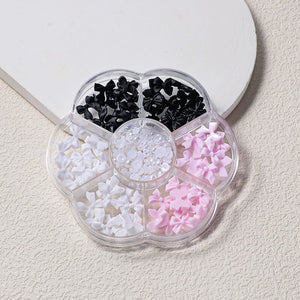 Resin Bowknot #02 Nail Decoration in Wheel Nail Art No Brand 