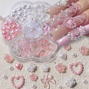 Resin Bowknot #02 Nail Decoration in Wheel Nail Art No Brand 