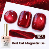 Red Cat Magnetic Gel 15ml Gel Nail Polish UR SUGAR R03 