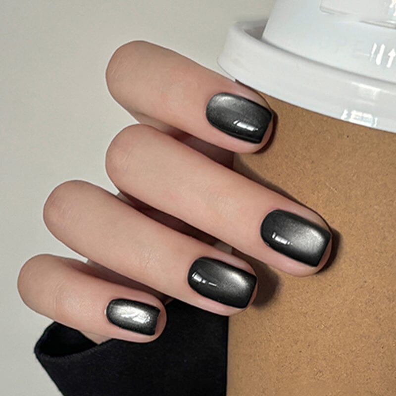 Black Glass Cat Magnetic Gel Polish MY76 Obsidian 10ml Gel Nail Polish BORN PRETTY 