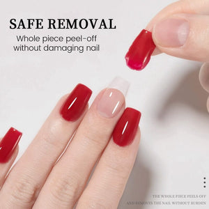 Peel Off Base Gel, Reinforcement Gel, Watercolor Nail Gel 7ml Base & Top Coat LILYCUTE 