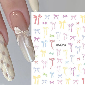 Bowknot 3D Nail Sticker JO-2647 Nail Art No Brand 