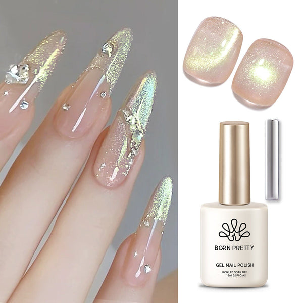 [US ONLY] Green Cat Magnetic Gel Polish GCM02 15ml Gel Nail Polish BORN PRETTY 