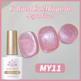 Light Flow Colored Cat Magnetic Gel Polish 10ml Gel Nail Polish BORN PRETTY MY11 