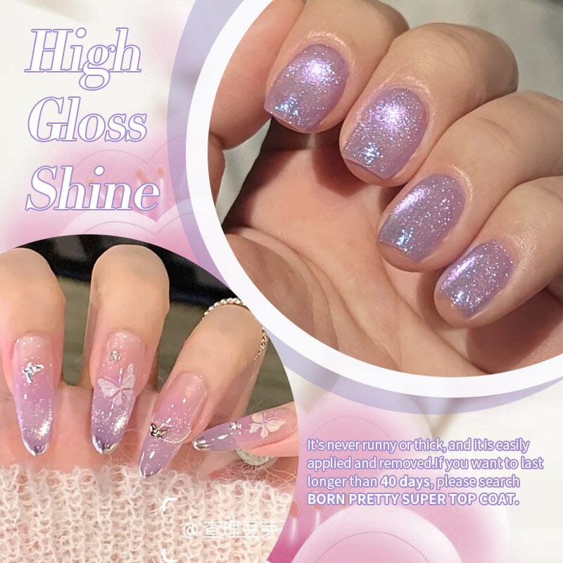 Light Flow Colored Cat Magnetic Gel Polish 10ml Gel Nail Polish BORN PRETTY 