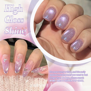 Light Flow Colored Cat Magnetic Gel Polish 10ml Gel Nail Polish BORN PRETTY 