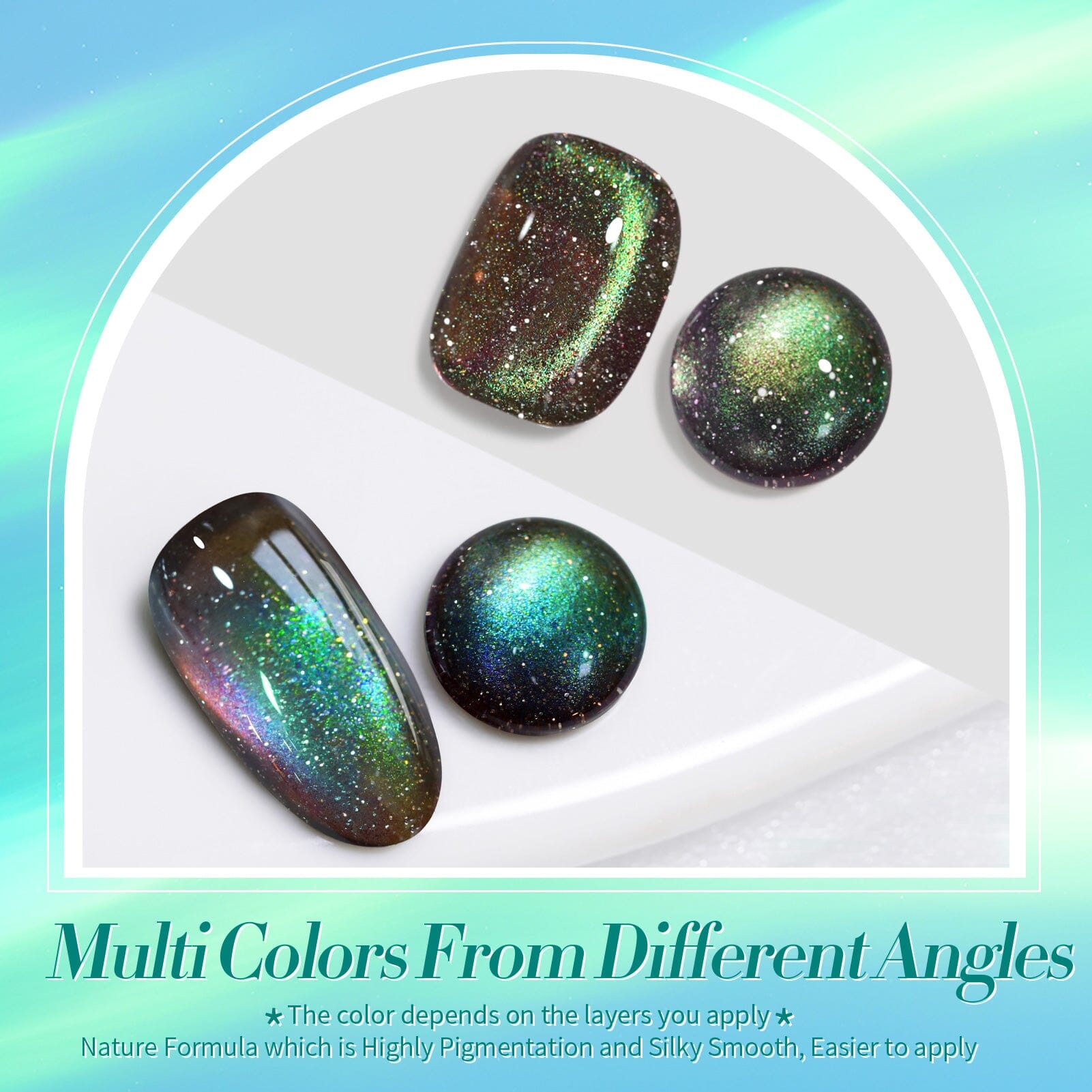 Double Light Cat Magnetic Eye Gel Finland Light 15ml Gel Nail Polish BORN PRETTY 