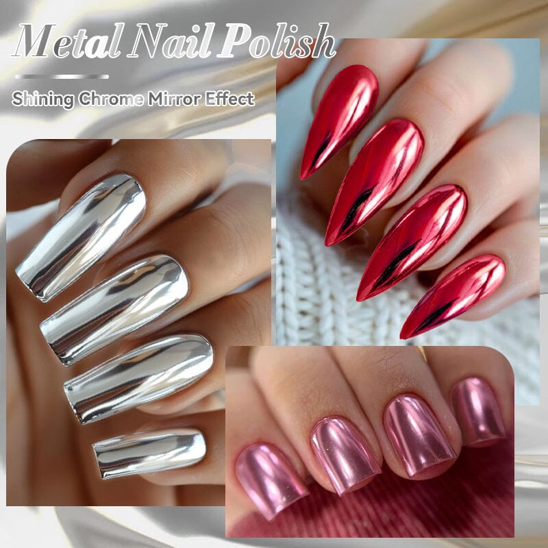 Metal Nail Polish 7ml Nail Polish LILYCUTE 