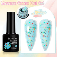 Macaron Cream Nail Gel Polish 7ml Gel Nail Polish LILYCUTE LC-NY02 