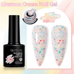 Macaron Cream Nail Gel Polish 7ml Gel Nail Polish LILYCUTE LC-NY04 