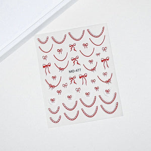 Bowknot 3D Nail Sticker MO-478 Nail Art No Brand 