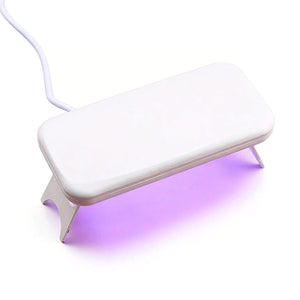 6W White UV Mini Nail Lamp Tools & Accessories No Brand 
