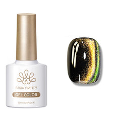 9D Cat Magnetic Gel Polish Polaris 10ml Gel Nail Polish BORN PRETTY MY33 