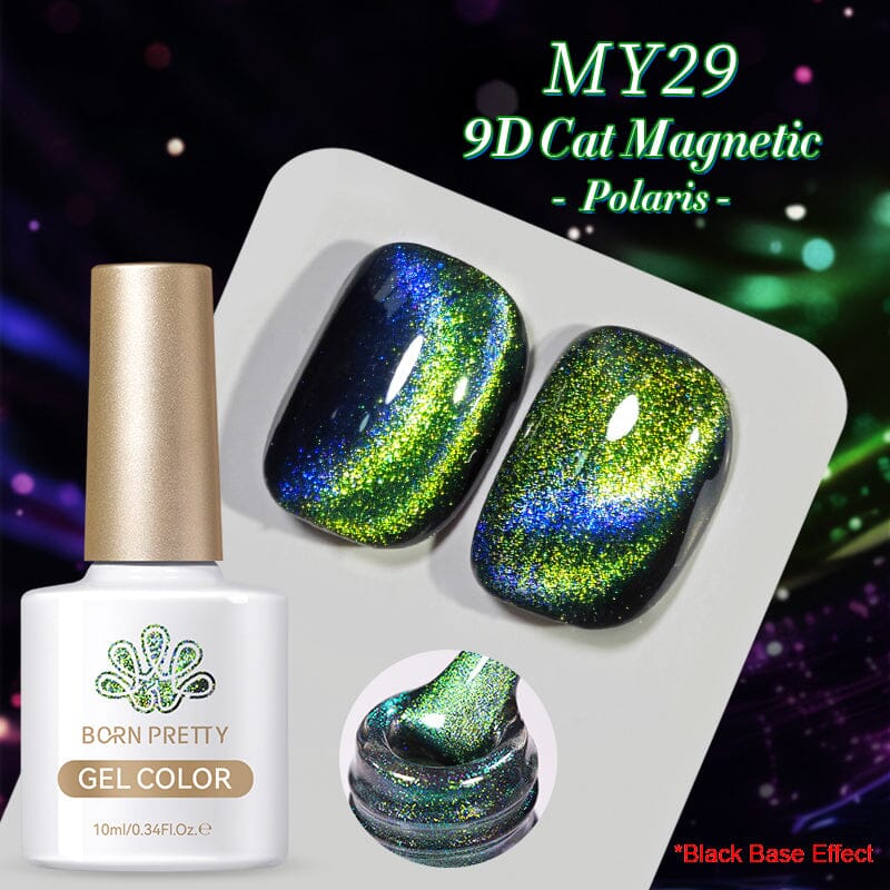 9D Cat Magnetic Gel Polish 10ml Gel Nail Polish BORN PRETTY MY29 