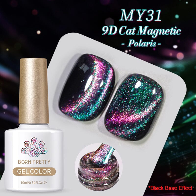 9D Cat Magnetic Gel Polish 10ml Gel Nail Polish BORN PRETTY MY31 