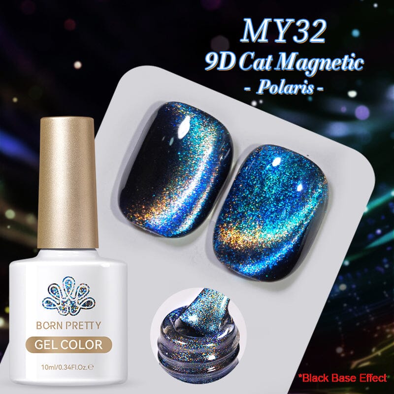 9D Cat Magnetic Gel Polish 10ml Gel Nail Polish BORN PRETTY MY32 