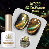 9D Cat Magnetic Gel Polish 10ml Gel Nail Polish BORN PRETTY MY33 