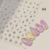 Glitter Starlight Rhinestones 3D Nail Stickers Nail Sticker No Brand 04 