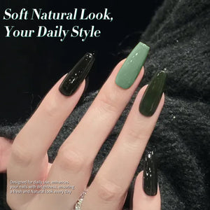 6 Colors Green Gel Polish Set S06 Amazon Rainforest 7ml Gel Nail Polish BORN PRETTY 