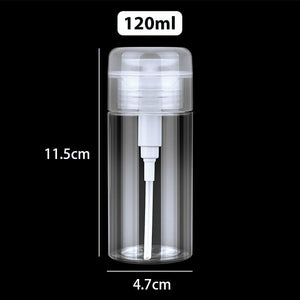 Pump Dispenser Refillerable Empty Bottle 120ml Tools & Accessories No Brand 