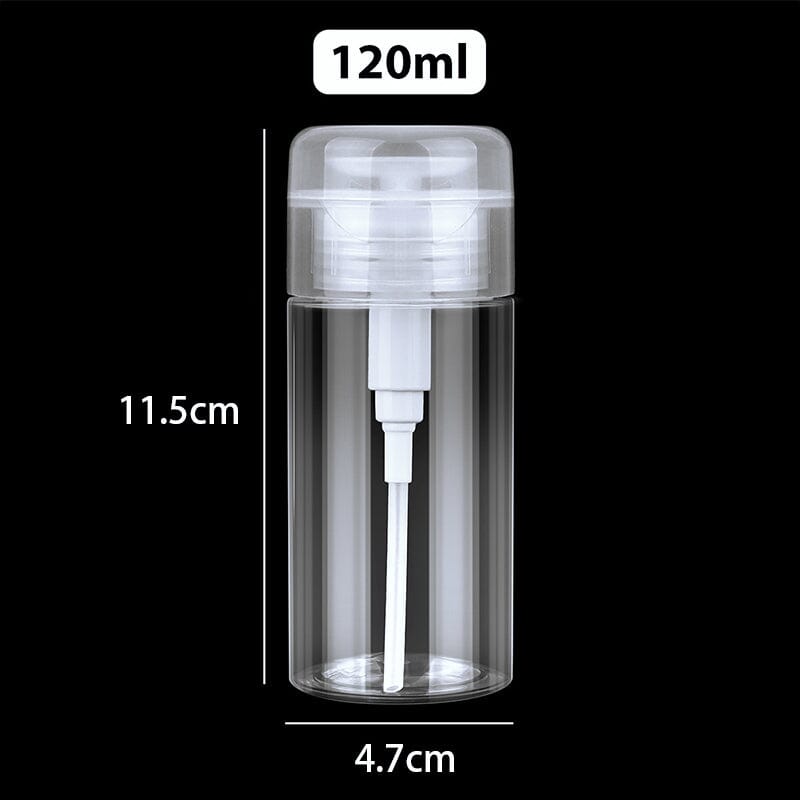 Pump Dispenser Refillerable Empty Bottle 120ml Tools & Accessories No Brand 