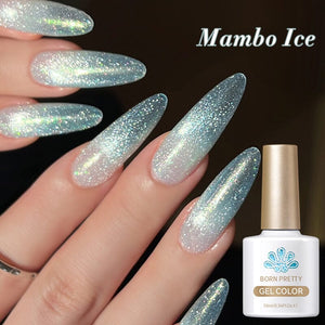 Glitter Cat Magnetic Gel Polish Mambo Ice 10ml Gel Nail Polish BORN PRETTY 