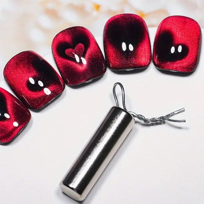 Round Cat Magnetic Stick with 5pcs Flexible Iron Wire Tools & Accessories No Brand 