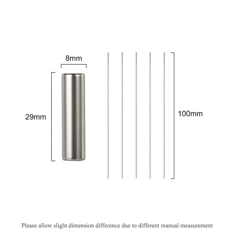 Round Cat Magnetic Stick with 5pcs Flexible Iron Wire Tools & Accessories No Brand 
