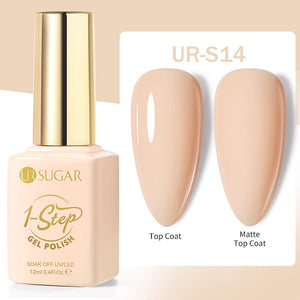 1 Step Gel Polish 12ml Gel Nail Polish UR SUGAR UR-S14 