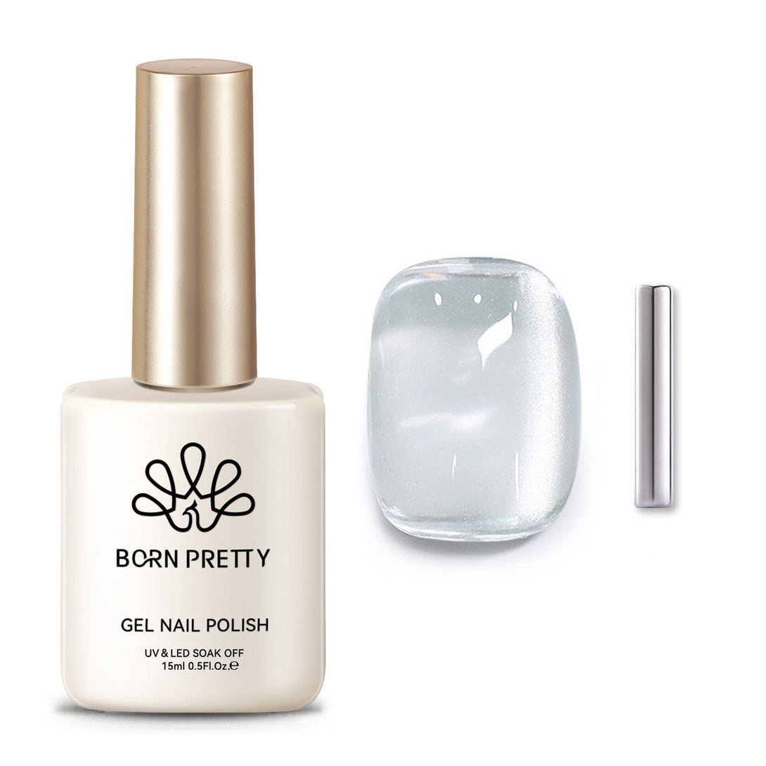 White Water Light Cat Magnetic Gel Polish MY02 First Love 15ml Gel Nail Polish BORN PRETTY 