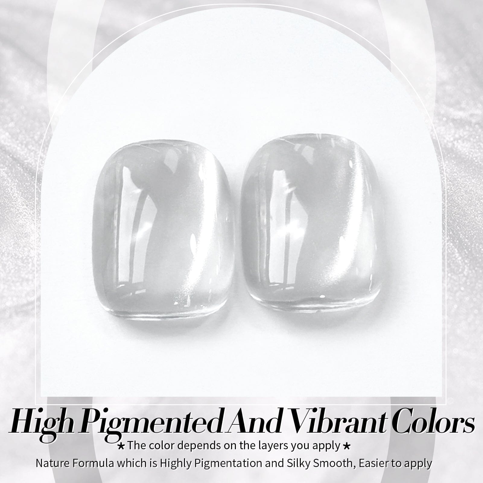 White Water Light Cat Magnetic Gel Polish MY02 First Love 15ml Gel Nail Polish BORN PRETTY 