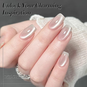 White Water Light Cat Magnetic Gel Polish MY02 First Love 15ml Gel Nail Polish BORN PRETTY 