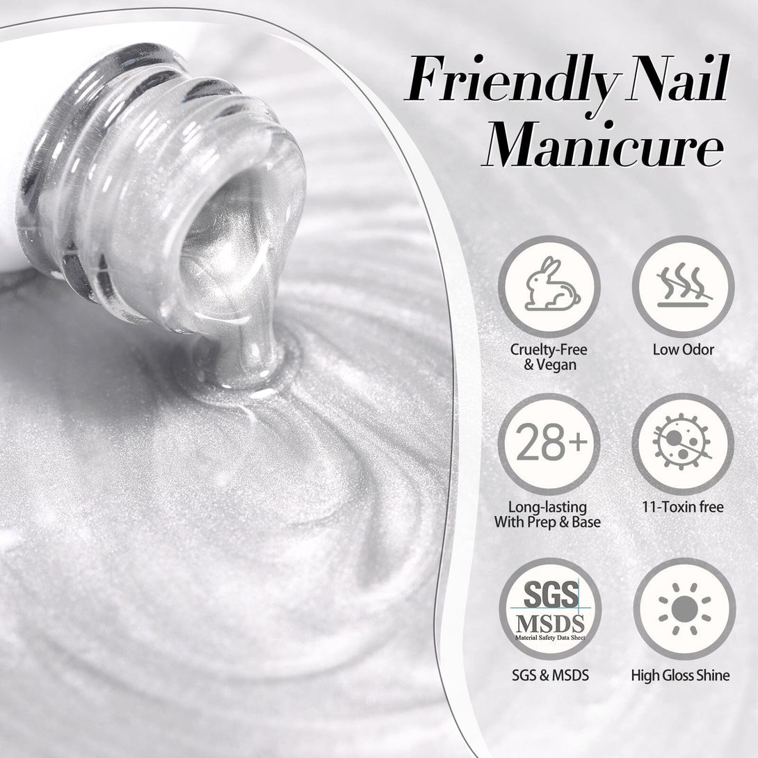 White Water Light Cat Magnetic Gel Polish MY02 First Love 15ml Gel Nail Polish BORN PRETTY 