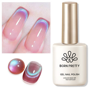 Brown Green Cat Magnetic Gel Polish MY135 Firefly 15ml Gel Nail Polish BORN PRETTY 