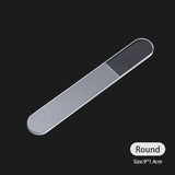 Nanoglass Nail File Tools & Accessories No Brand Round 
