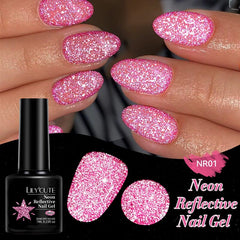 Neon Reflective Gel NR01 7ml Gel Nail Polish LILYCUTE 