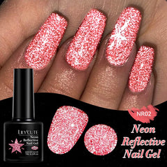 Neon Reflective Gel NR02 7ml Gel Nail Polish LILYCUTE 